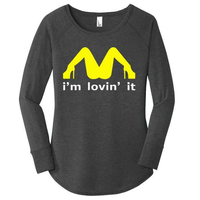 IM Lovin It Man Woman Funny Gift 600 Women's Perfect Tri Tunic Long Sleeve Shirt