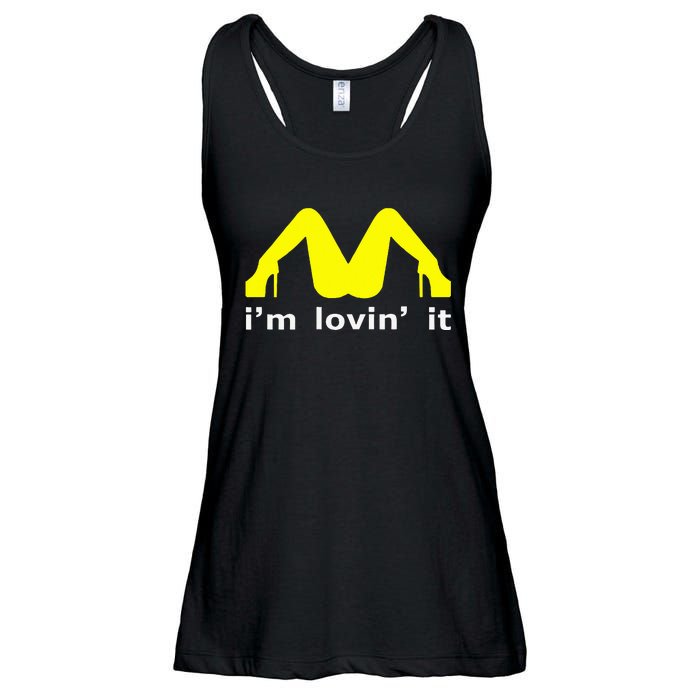 IM Lovin It Man Woman Funny Gift 600 Ladies Essential Flowy Tank