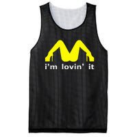 IM Lovin It Man Woman Funny Gift 600 Mesh Reversible Basketball Jersey Tank