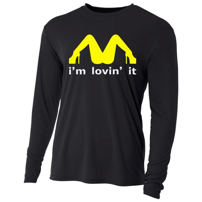 IM Lovin It Man Woman Funny Gift 600 Cooling Performance Long Sleeve Crew