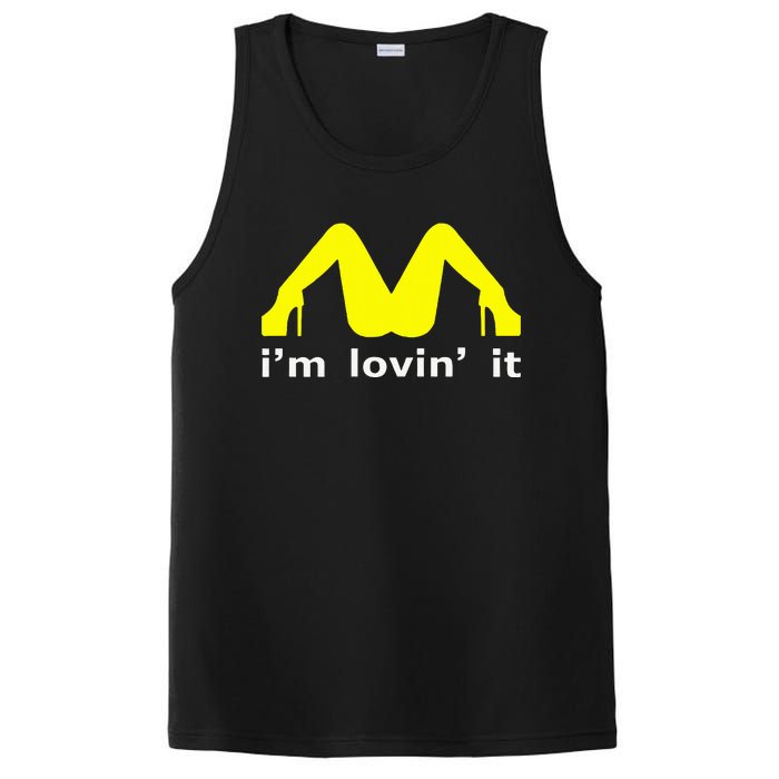 IM Lovin It Man Woman Funny Gift 600 PosiCharge Competitor Tank