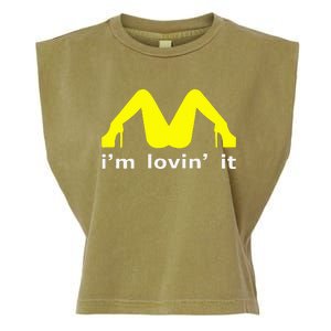 IM Lovin It Man Woman Funny Gift 600 Garment-Dyed Women's Muscle Tee