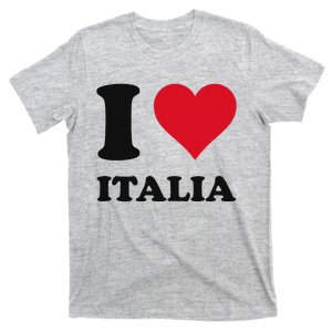 I Love Italia Italian Pride Design T-Shirt