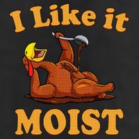 I LIKE IT MOIST Funny Thanksgiving Foods Family Group Set Beanie