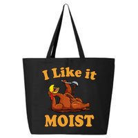 I LIKE IT MOIST Funny Thanksgiving Foods Family Group Set 25L Jumbo Tote