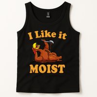I LIKE IT MOIST Funny Thanksgiving Foods Family Group Set Tank Top