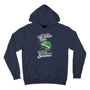 I Like It When She Bends Over Fishing Gifts For Men Hoodie