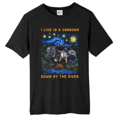 I Live In A Van Gogh Down By The River Tall Fusion ChromaSoft Performance T-Shirt