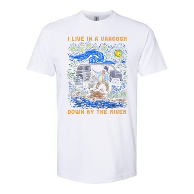 I Live In A Van Gogh Down By The River Softstyle CVC T-Shirt