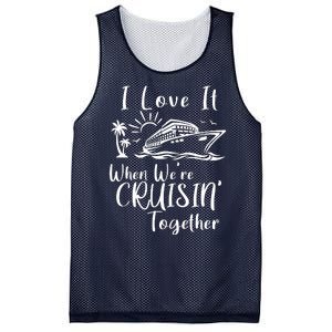 I Love It When WeRe Cruisin Together Mesh Reversible Basketball Jersey Tank