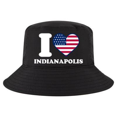 I Love Indianapolis I Heart Indianapolis Gift Cool Comfort Performance Bucket Hat