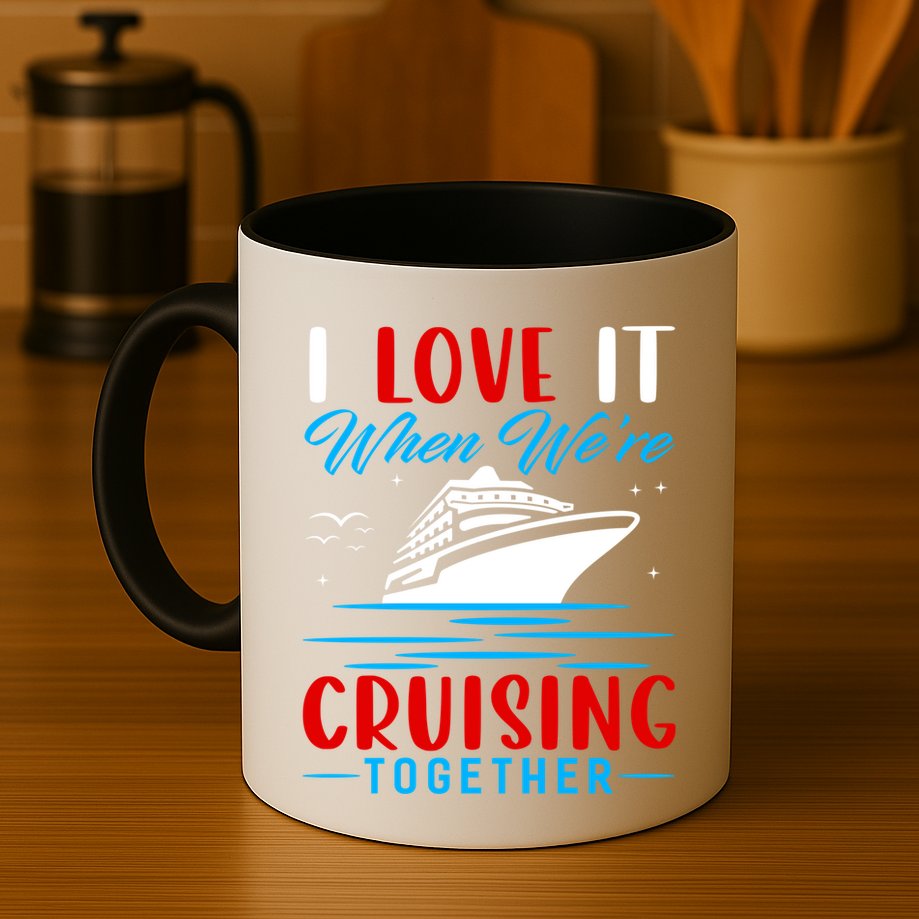 I Love It When We're Cruisin Together Gift Funny Cruise Gift Mug