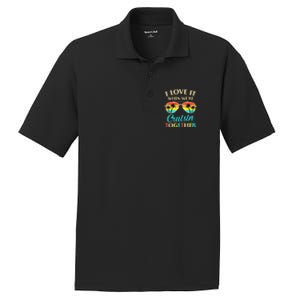 I Love It When Were Cruisin Together Gift PosiCharge RacerMesh Polo