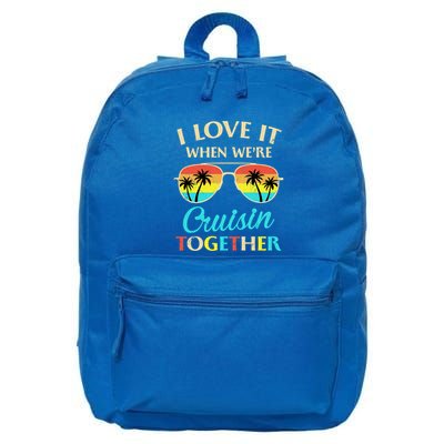 I Love It When Were Cruisin Together Gift 16 in Basic Backpack