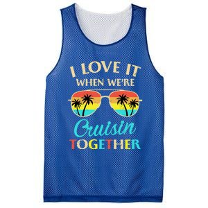 I Love It When Were Cruisin Together Gift Mesh Reversible Basketball Jersey Tank