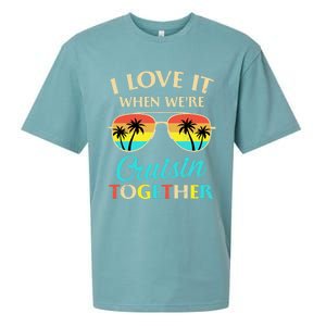 I Love It When Were Cruisin Together Gift Sueded Cloud Jersey T-Shirt