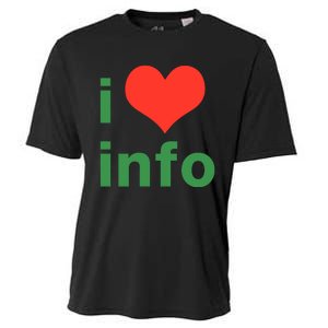 I Love Info Cooling Performance Crew T-Shirt