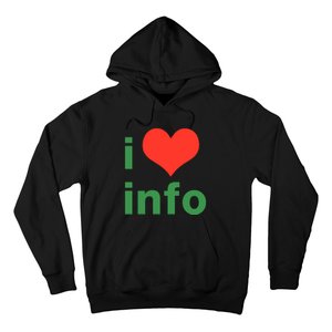 I Love Info Hoodie