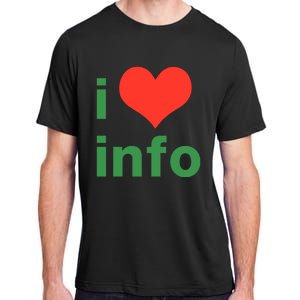 I Love Info Adult ChromaSoft Performance T-Shirt