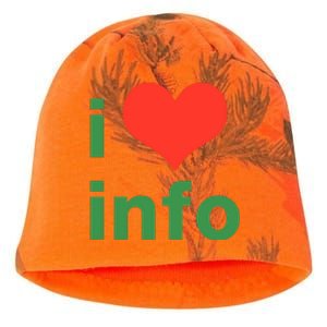 I Love Info Kati - Camo Knit Beanie