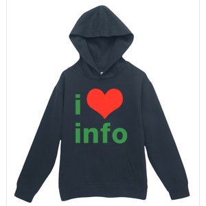 I Love Info Urban Pullover Hoodie