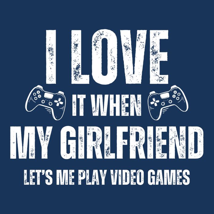 I Love It When My Girlfriend Lets Me Play Video Games 16 in Basic Backpack
