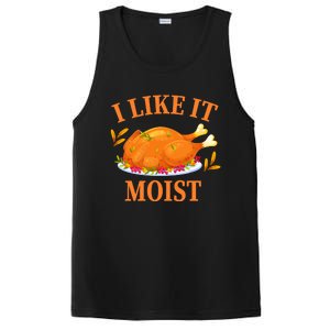 I Like It Moist Thanksgiving Costume Turkey Day PosiCharge Competitor Tank