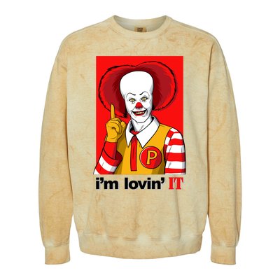 IM Lovin It Colorblast Crewneck Sweatshirt