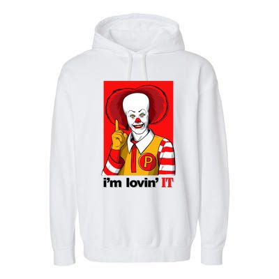 IM Lovin It Garment-Dyed Fleece Hoodie