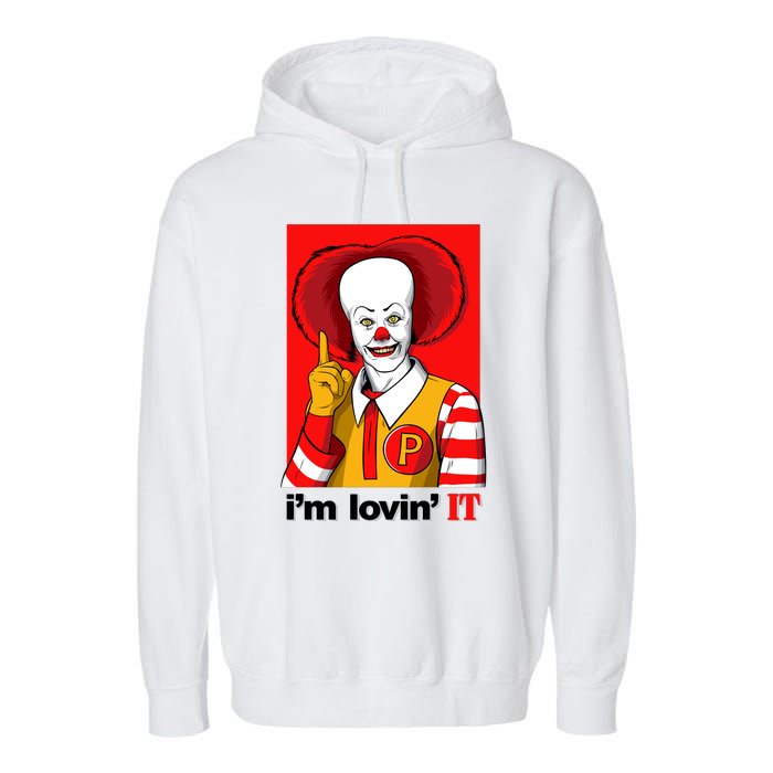 IM Lovin It Garment-Dyed Fleece Hoodie