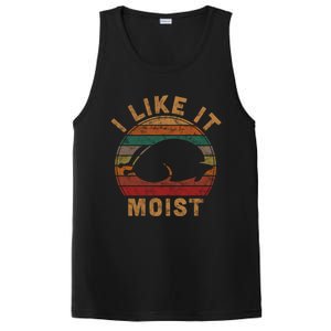 I Like It Moist Thanksgiving Pilgrim Costume Turkey Day Gift PosiCharge Competitor Tank