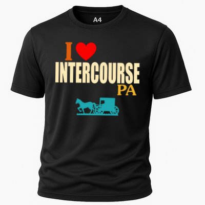 I Love Intercourse Funny Pa Performance Shirt