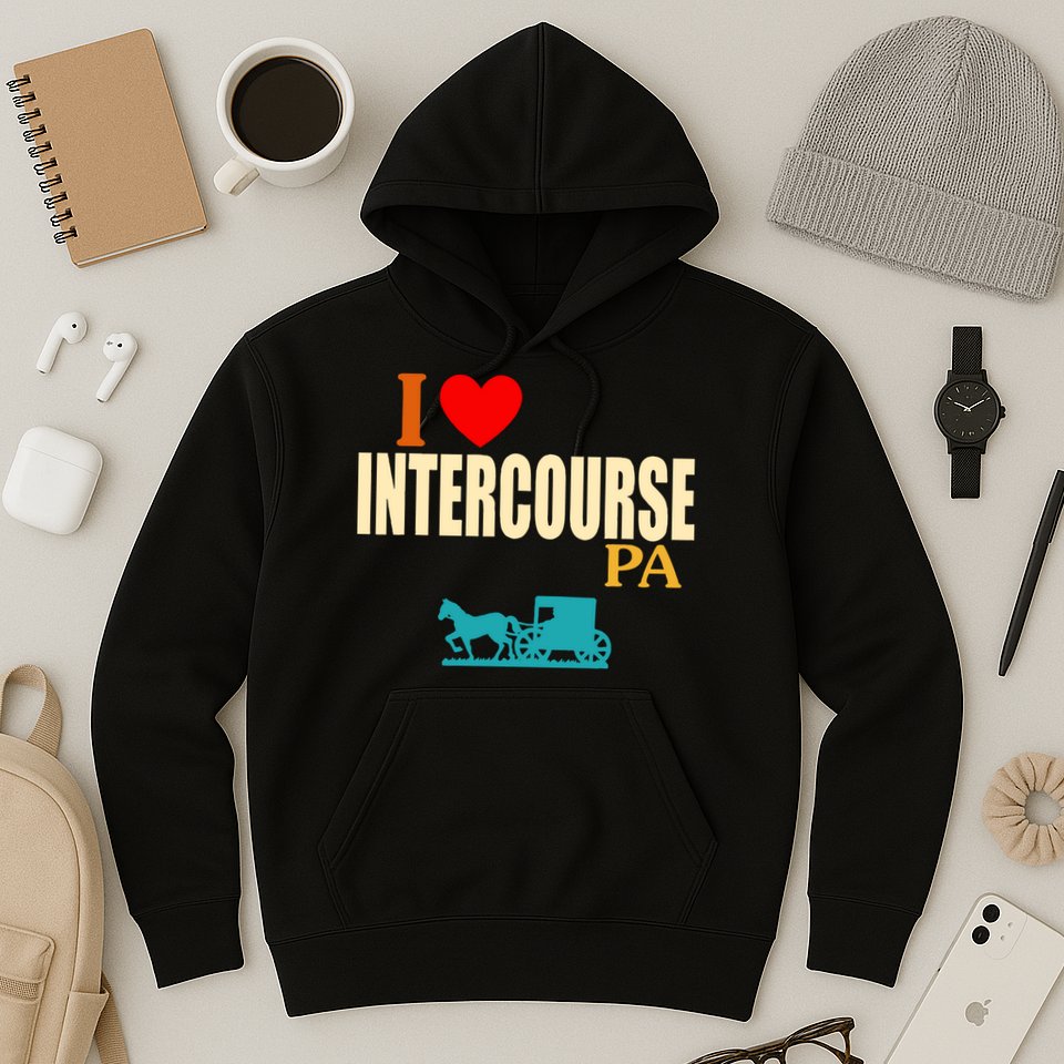 I Love Intercourse Funny Pa Hoodie