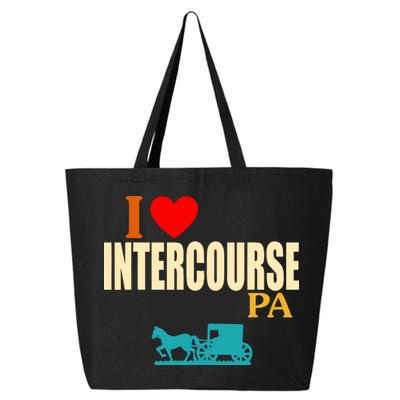 I Love Intercourse Funny Pa 25L Jumbo Tote
