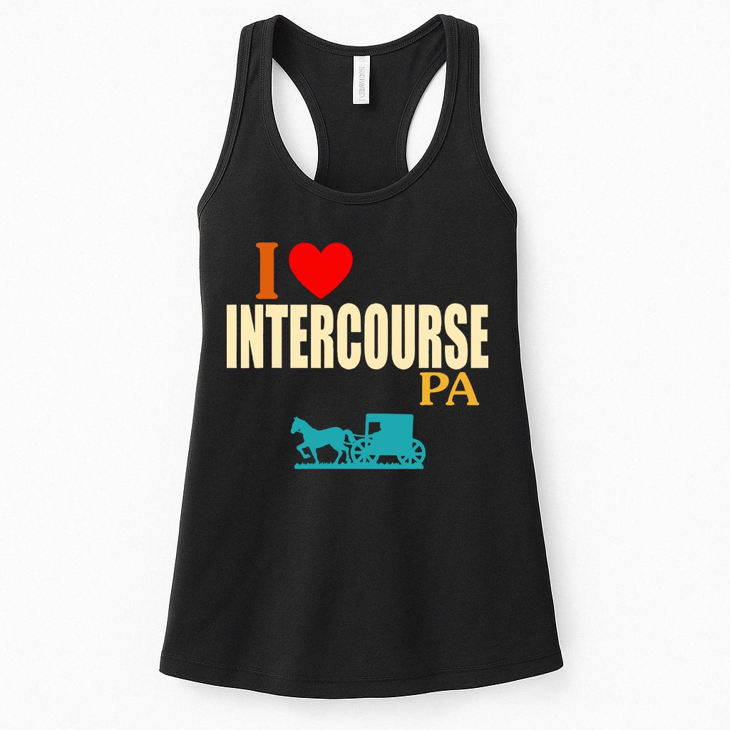 I Love Intercourse Funny Pa Womens Tank Top
