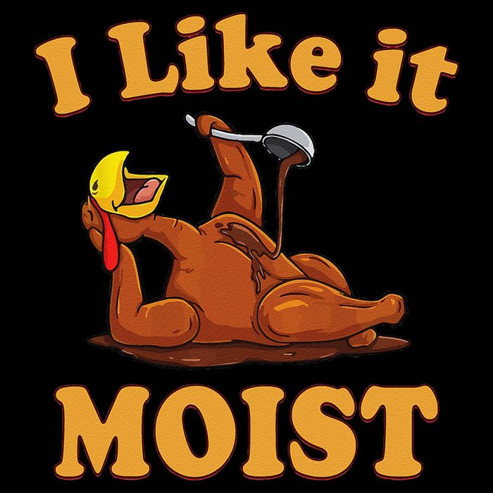 I LIKE IT MOIST Funny Thanksgiving Foods Family Group Set Sustainable Bucket Hat