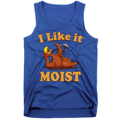 I LIKE IT MOIST Funny Thanksgiving Foods Family Group Set Tank Top