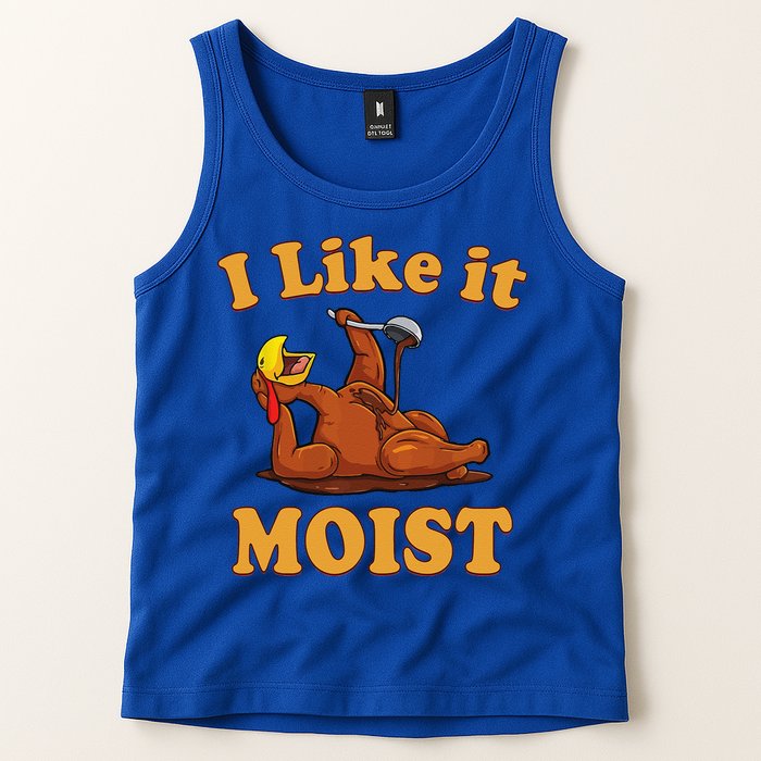 I LIKE IT MOIST Funny Thanksgiving Foods Family Group Set Tank Top