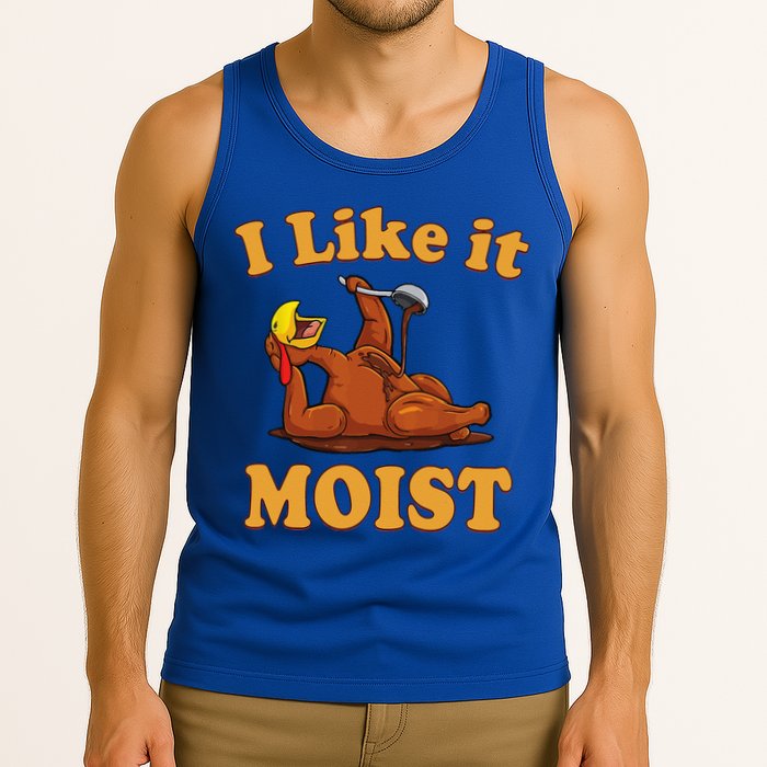 I LIKE IT MOIST Funny Thanksgiving Foods Family Group Set Tank Top