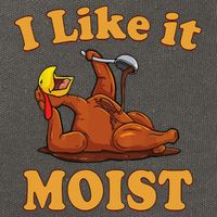 I LIKE IT MOIST Funny Thanksgiving Foods Family Group Set Cotton Canvas Backpack