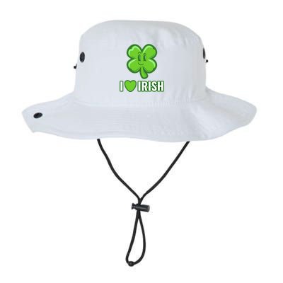 I Love Irish Lucky Clover Gift Legacy Cool Fit Booney Bucket Hat