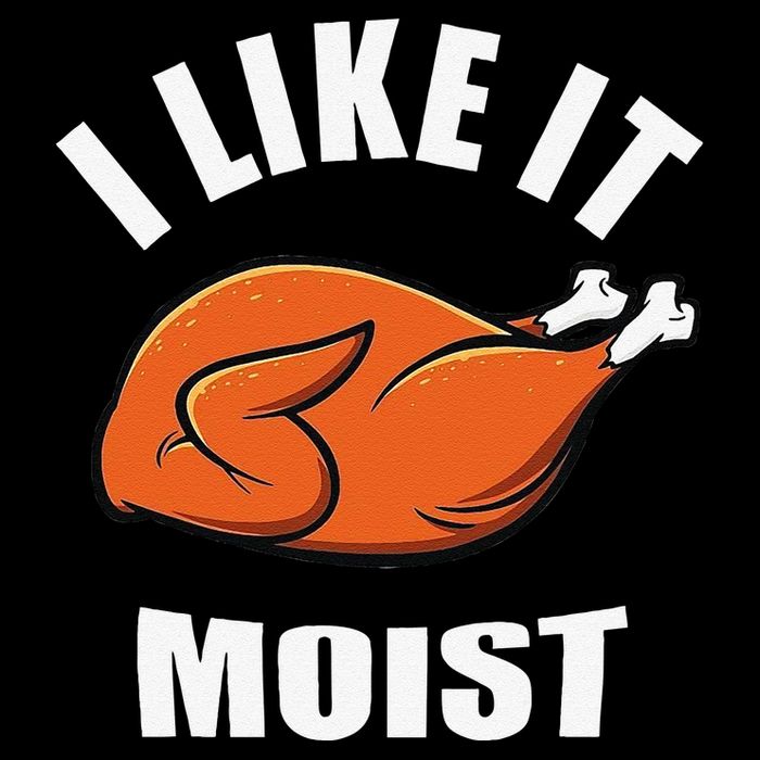 I Like It Moist Funny Thanksgiving 7-Panel Snapback Hat