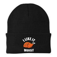 I Like It Moist Funny Thanksgiving Beanie