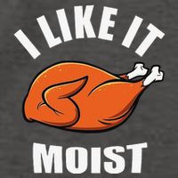 I Like It Moist Funny Thanksgiving Vector Backpack