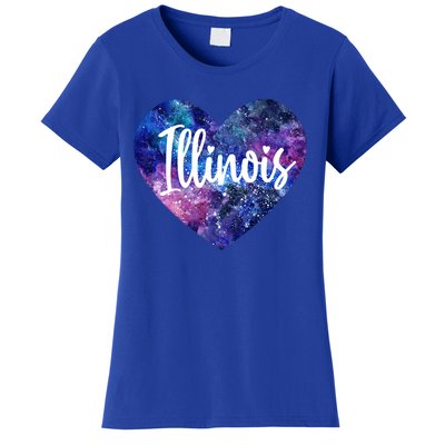 I Love Illinois Usa Cute Gift Women's T-Shirt