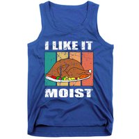 I Like It Moist Throwback Thanksgiving Dinner Family Gift Tank Top