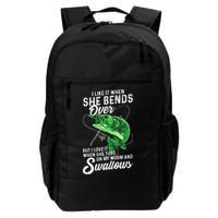 I Like It When She Bends Over Fishing Gifts For Backpack