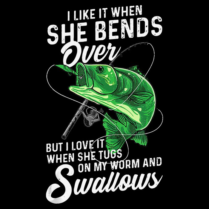 I Like It When She Bends Over Fishing Gifts For Sustainable Bucket Hat