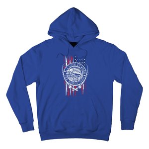 I Love It When She Bends Over Funny Fishing Usa Flag Gift Hoodie