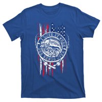 I Love It When She Bends Over Funny Fishing Usa Flag Gift T-Shirt